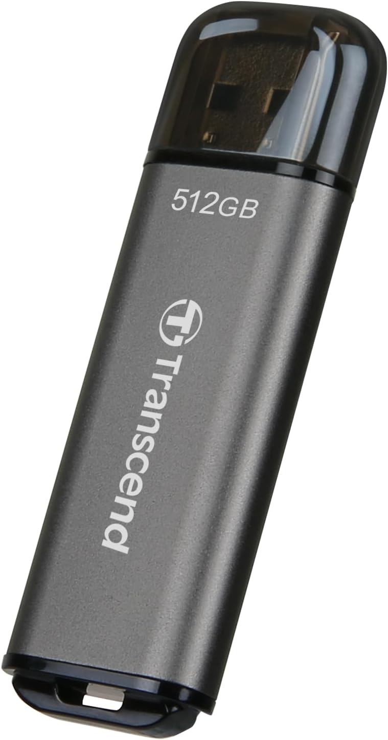 Transcend 512GB JF920 USB Flash Drive for Fast Data Transfer