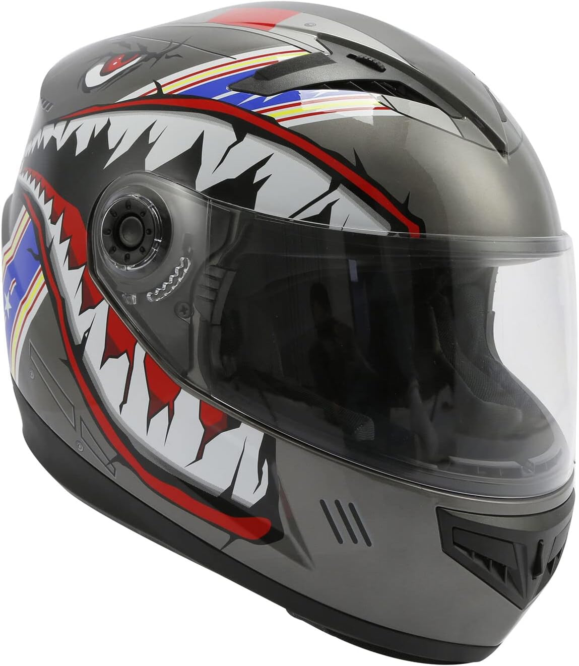 TCMT Youth Full Face Motorcycle Helmet for Safety and Comfort