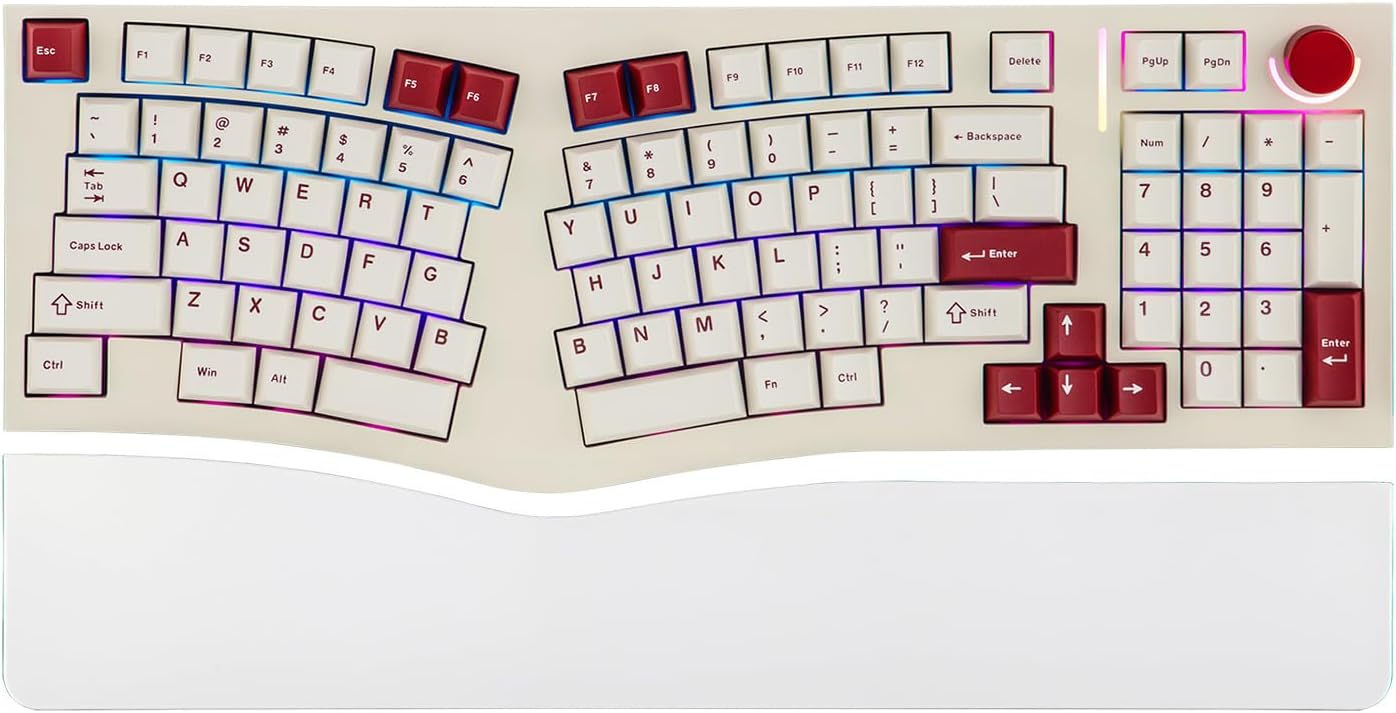 Feker Alice98 Ergonomic 98 Keys Custom Mechanical Keyboard Review