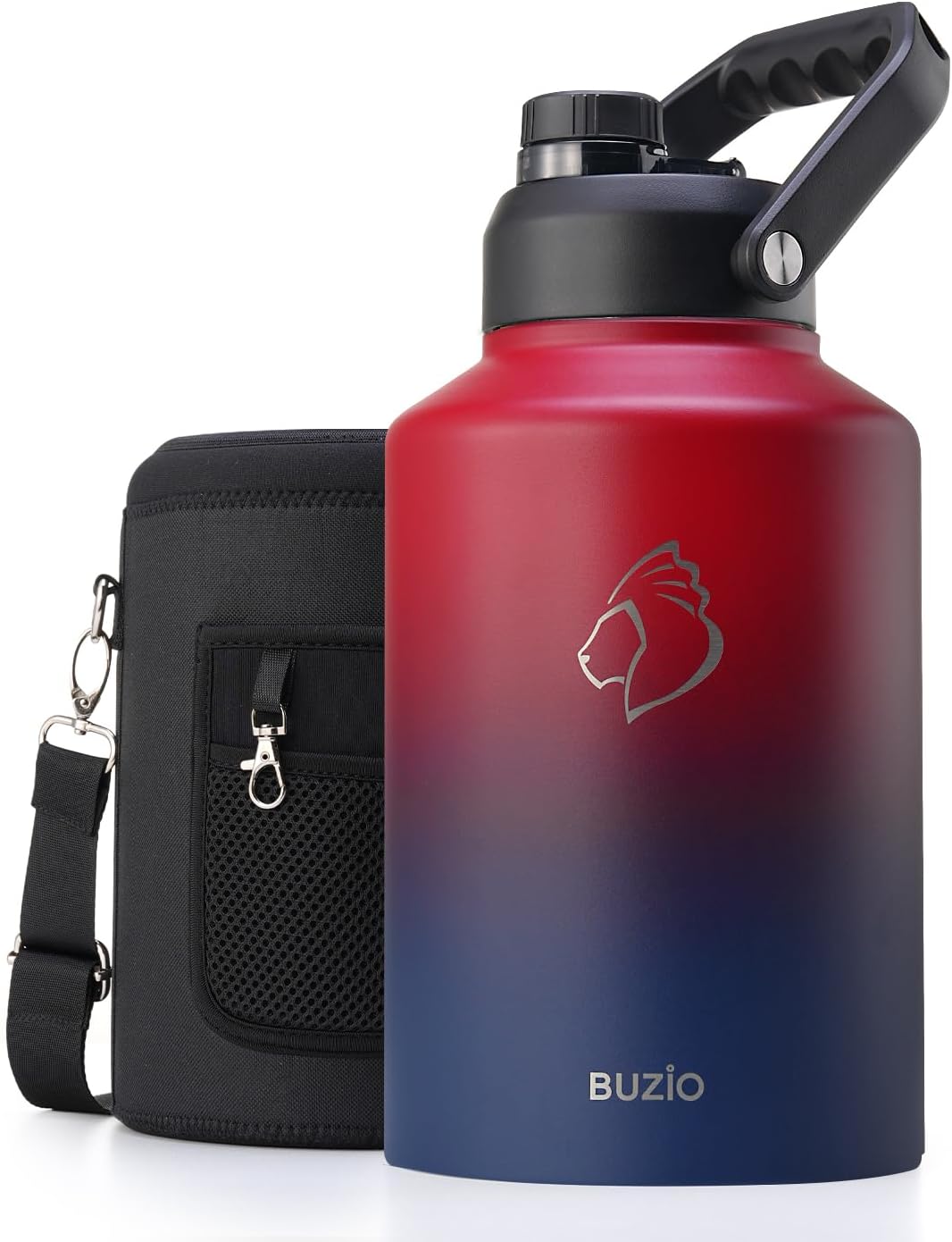 BUZIO One Gallon Insulated Water Bottle for Ultimate Hydration