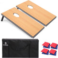 Cornhole Set 4x2 Regulation Boards with 8 Bean Bags - Portable Play