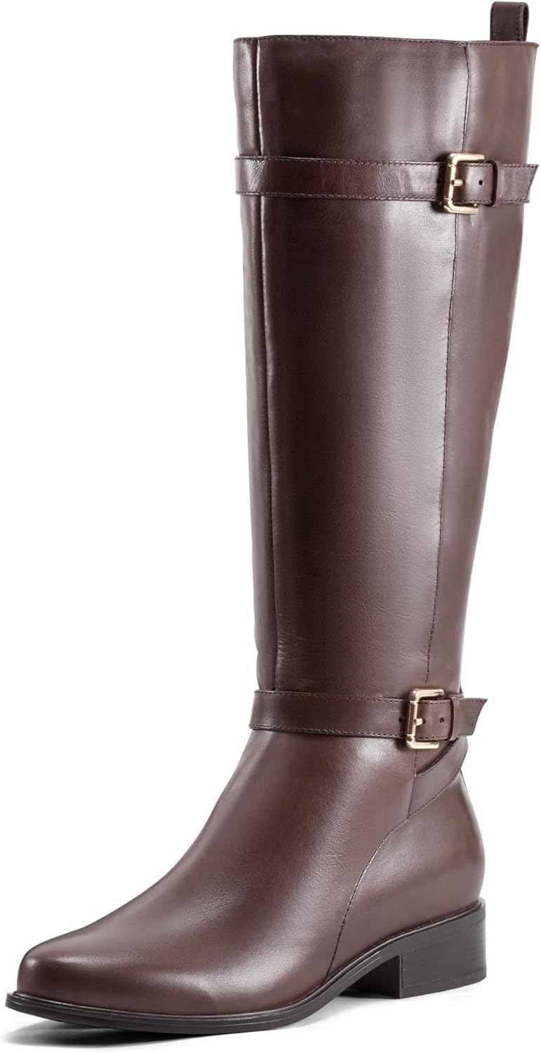 Rockport Women's Harper Wide Calf Boots for All-Day Comfort