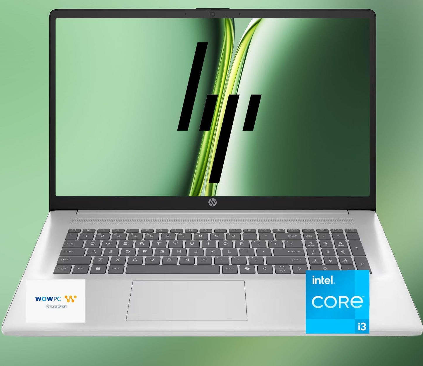 HP Laptop 17 with 17.3 HD+ Display and Intel Core i3 Power