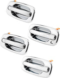 Exterior Door Handles Set for 1999-2007 Chevy GMC Cadillac - Chrome