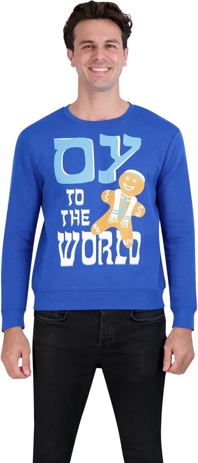 Holiday Hype Funny Couples Christmas Sweaters