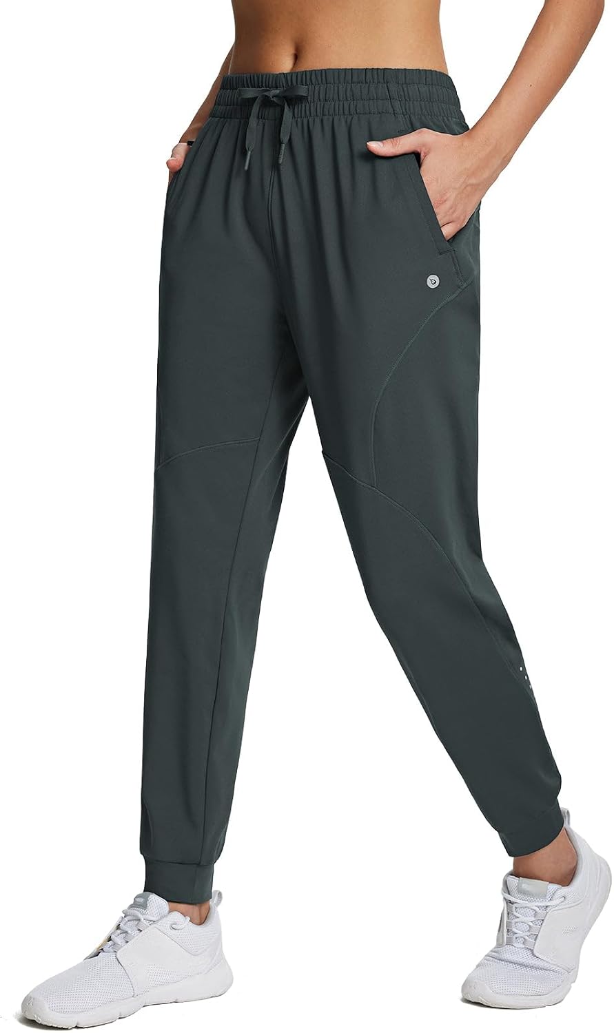 Baleaf Women's Fleece Lined Pants for Winter Running & Hiking