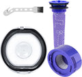 Dyson V7 V8 Dust Bin Lid Replacement Kit w/ HEPA Filters