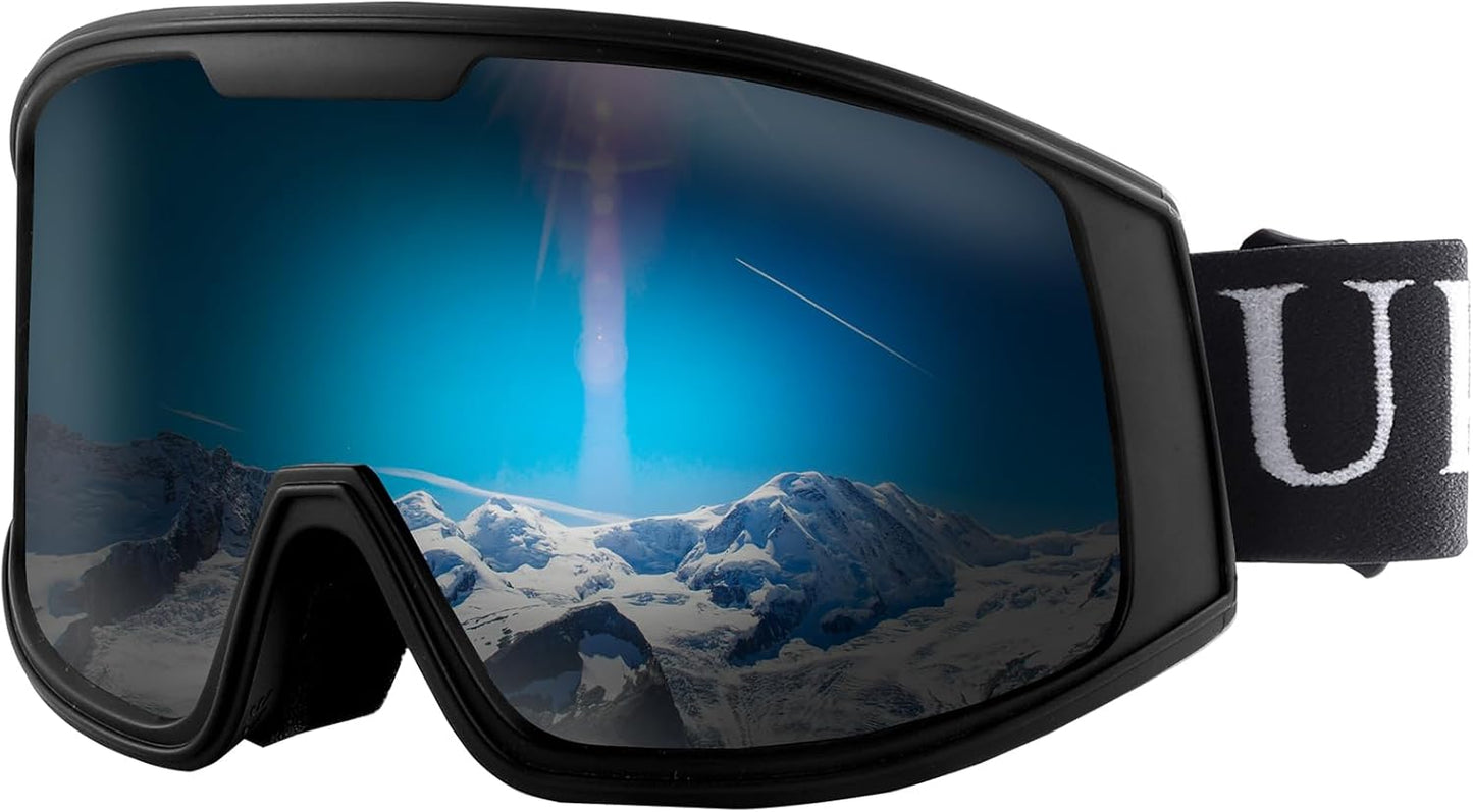 Ukoly HD Lens Snow Goggles: Anti-Fog, OTG Design