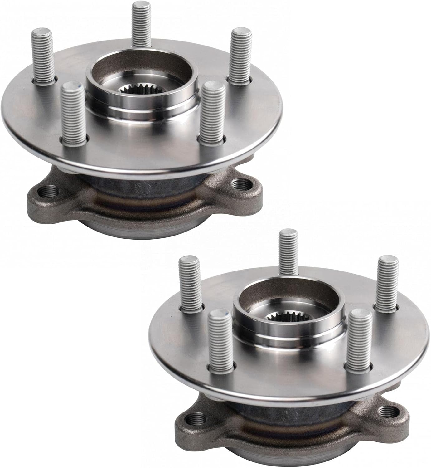 TRQ Front Wheel Bearing & Hub Assembly Set for Lexus and Toyota