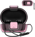 Bose New QuietComfort Earbuds Case Cover - Clear Pink Protective Case