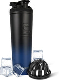 Insulated Stainless Steel Shaker Bottle 32oz - 30+ Hours Cold