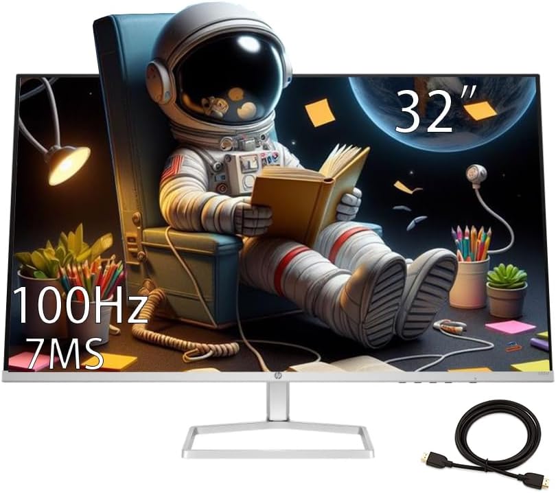 HP 32 Inch FHD Monitor with Anti-Glare and 100Hz Refresh Rate
