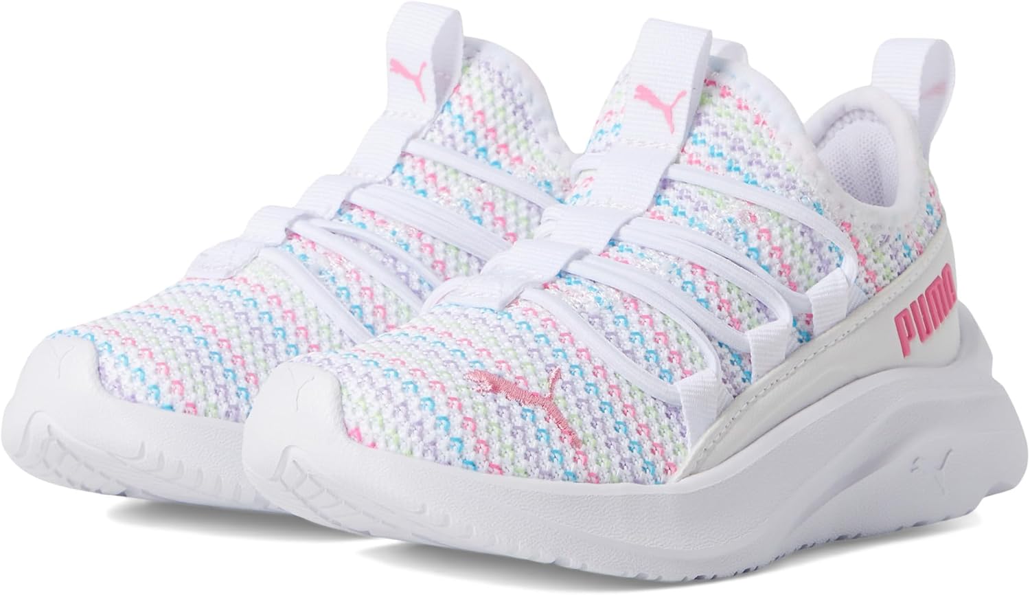 PUMA Kids' Softride One4all Slip-on Sneakers for Young Feet