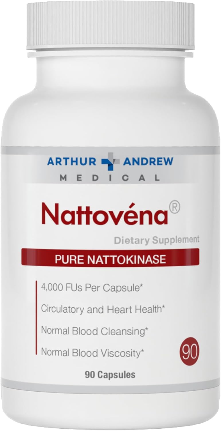 Nattovena Pure Nattokinase Supplement for Optimal Blood Health