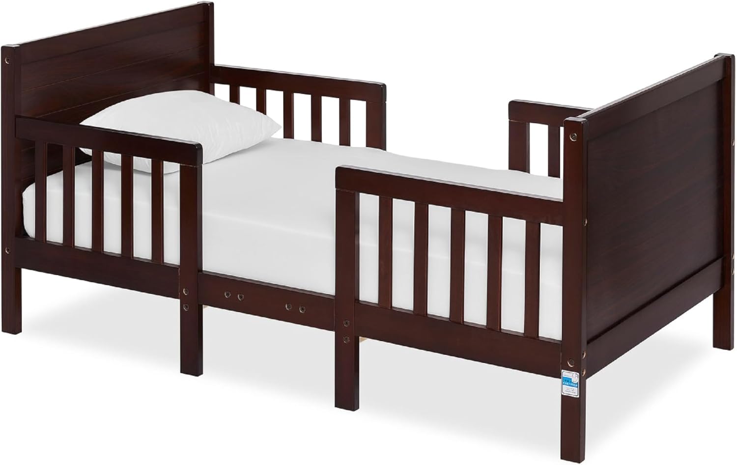 Dream On Me Hudson 3-in-1 Convertible Toddler Bed for Kids