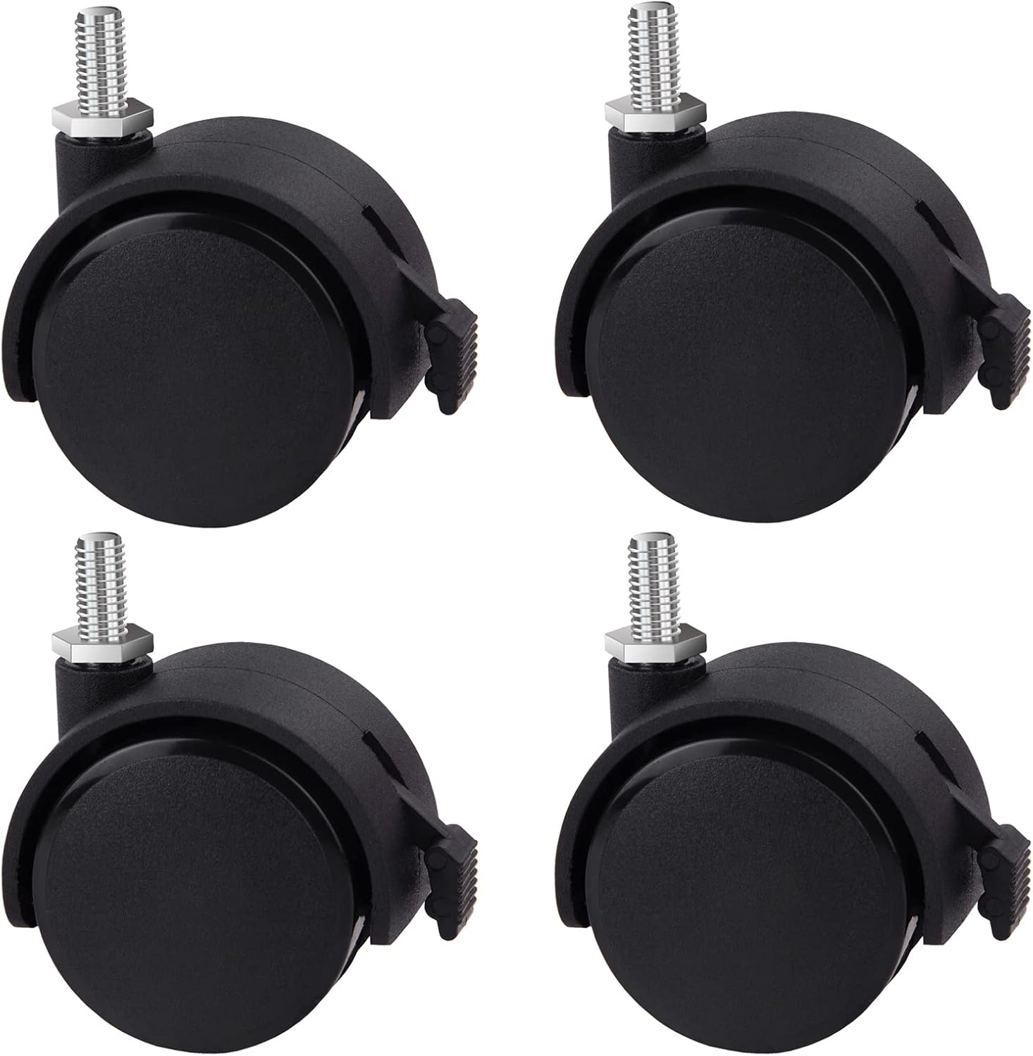 GuildreyTex Twin Caster Wheels: Locking Brake Upgrade!