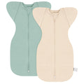 MEXXI Swaddle Baby Sleep Sack with Arms Up 2-Pack - Comfortable