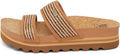 Reef Cushion Vista Hi Platform Sandal - Comfortable Arch Support Soft
