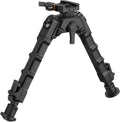 7.5-9 in MidTen Rifle Bipod with 360 Rotation and Tilt - Aluminum