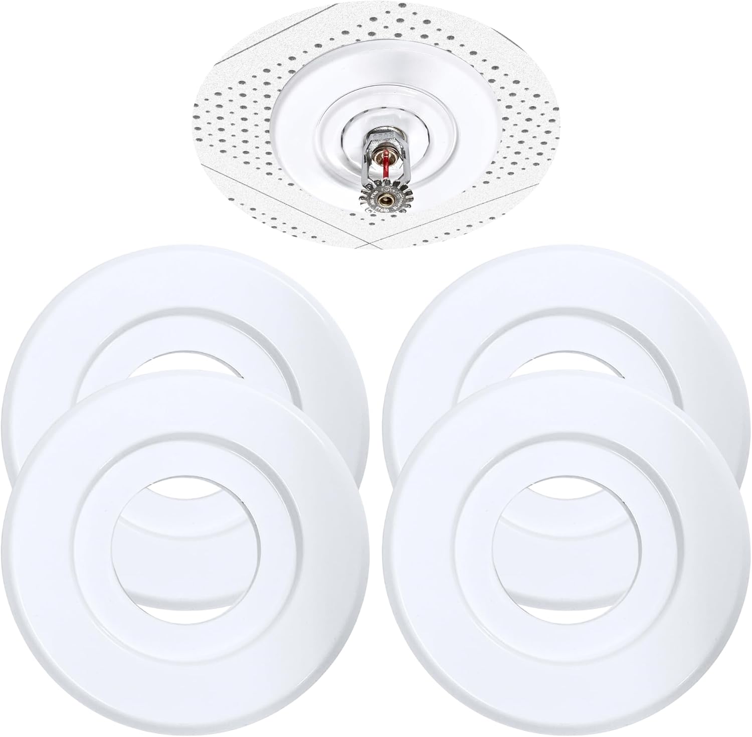 Extension Trim Ring for Recessed Fire Sprinkler Escutcheons