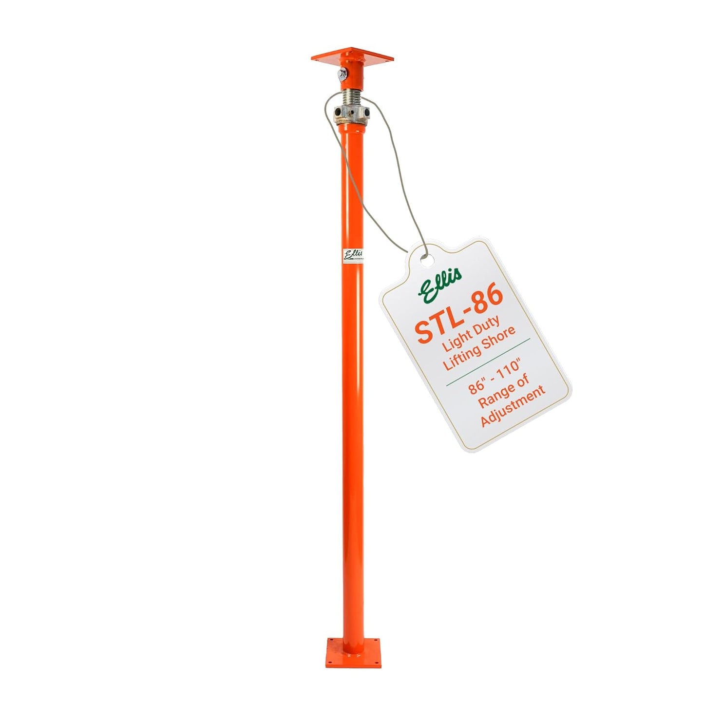 Ellis Light-Duty Steel Lifting Shore Jack for Foundation Support