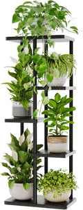 Bamworld 5 Tier Metal Plant Stand for Indoor and Outdoor Use