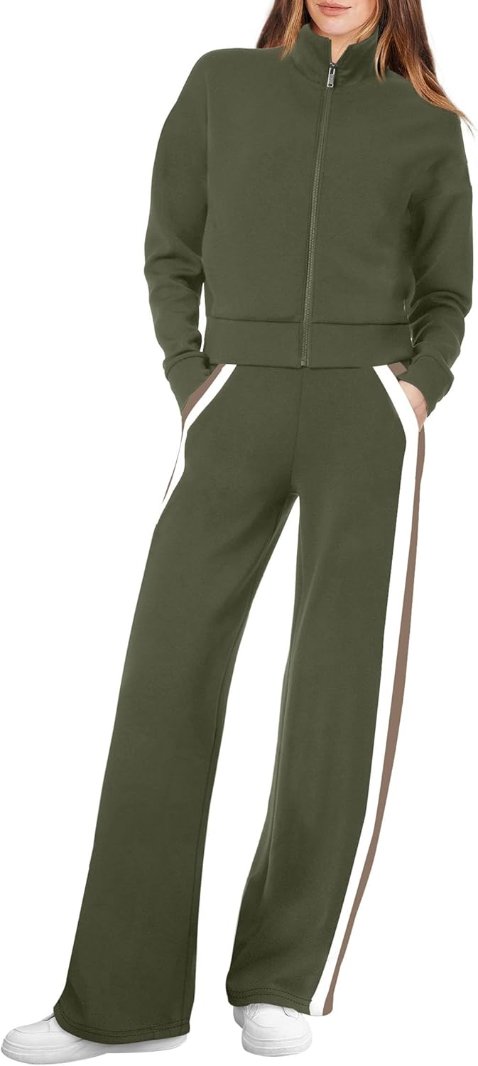 XIEERDUO Lounge Sets for Women: Stylish 2 Piece Tracksuit