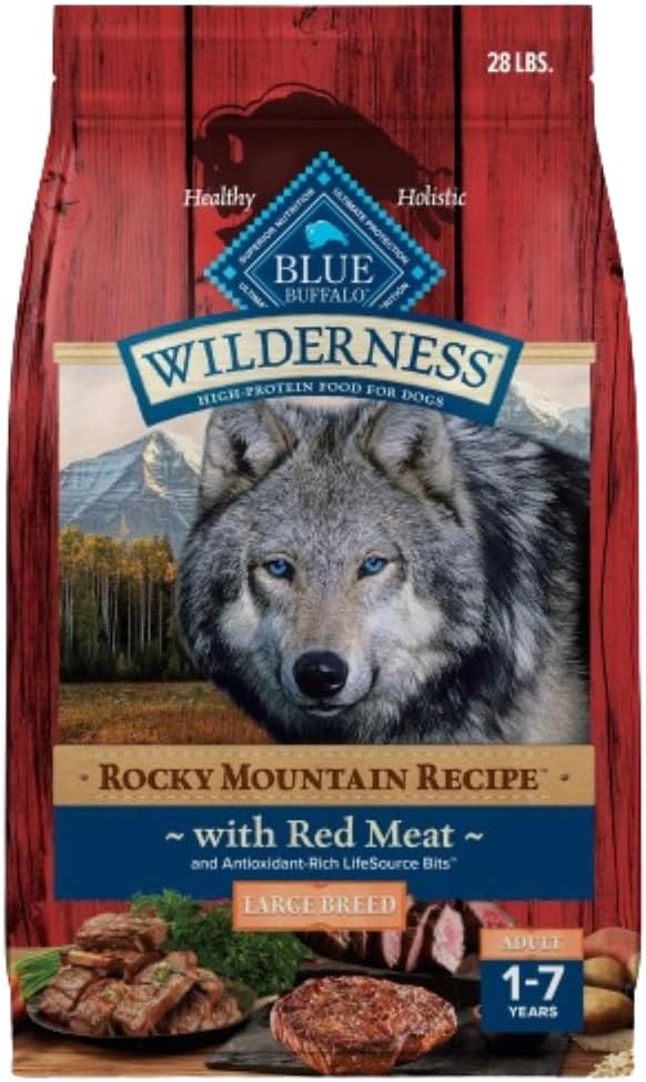 Blue Buffalo Wilderness High-Protein Dry Food for Large Dogs