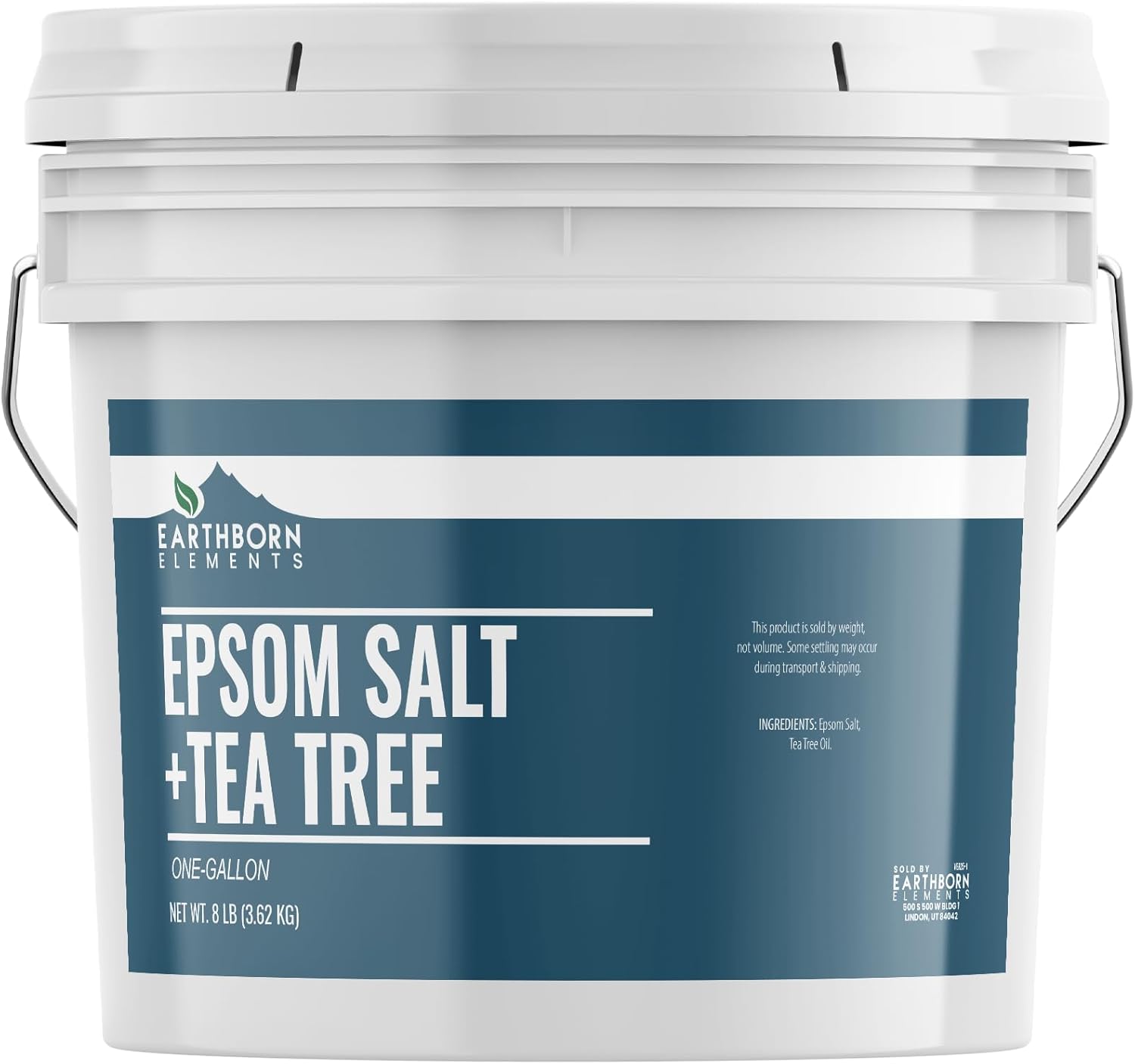 Earthborn Elements Tea Tree Epsom Salt for Soothing Baths