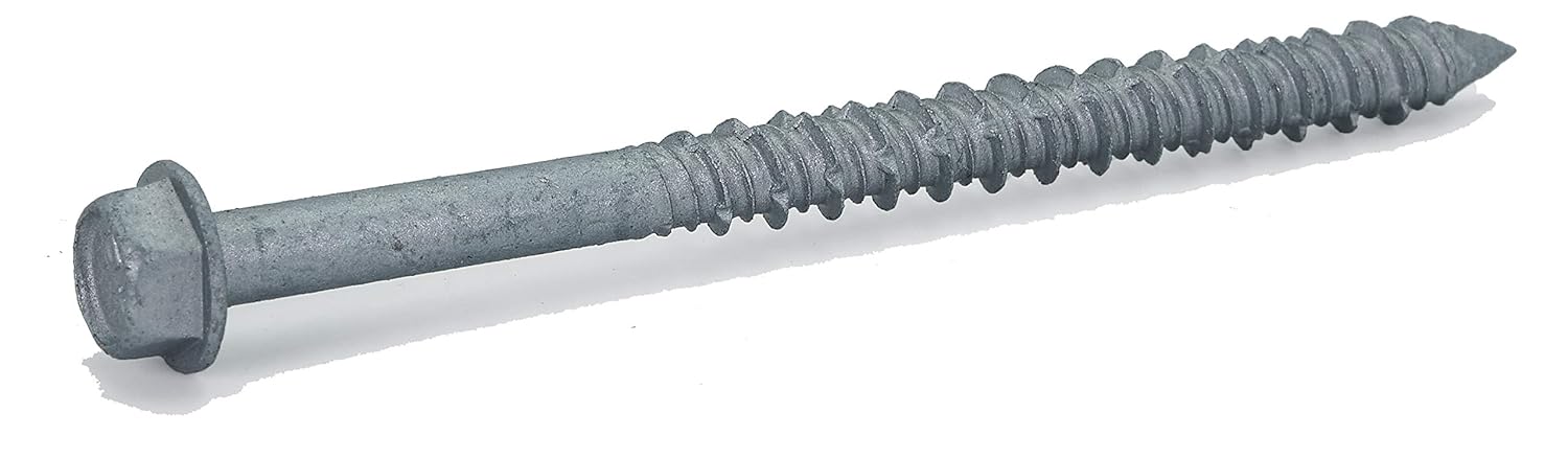 CONFAST 1/4 in x 3-1/4 in Concrete Screws with Drill Bit