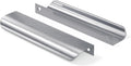5 in Finger Pulls 10 Pack Brushed Nickel Cabinet Handles - Modern Edge