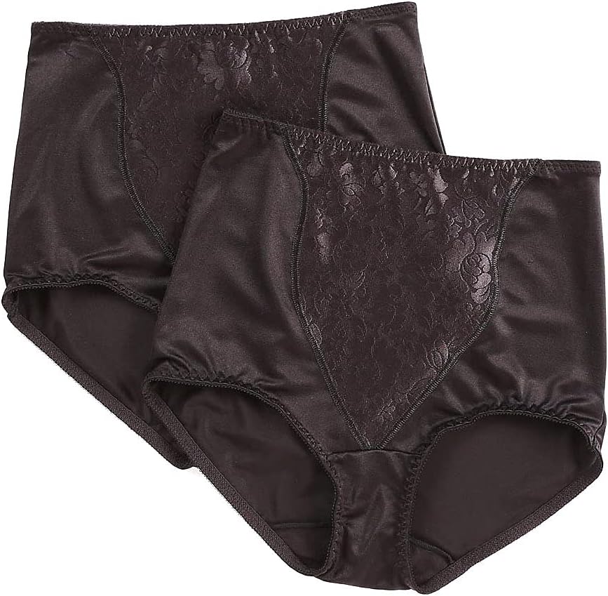 Bali Womens Shapewear Double Support Light Control Briefs 2-Pack
