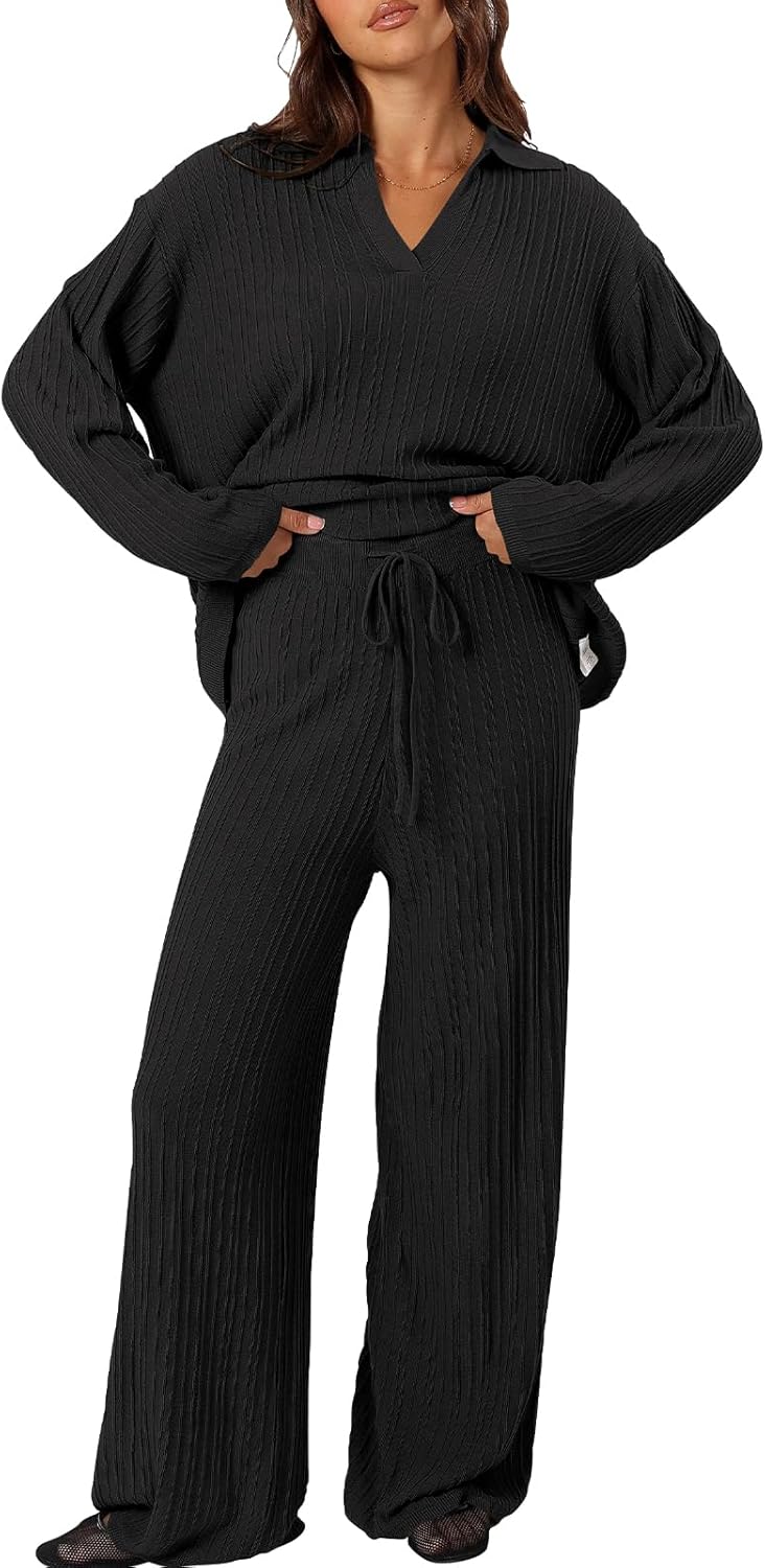 Cakulo Womens 2024 Lounge Sets 2 Piece Outfits for Comfort
