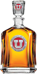 Heritage Pewter Utah Capitol Decanter 24 OZ - Handcrafted Pewter