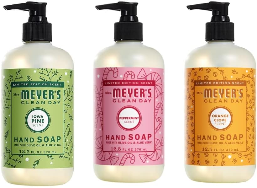 MRS. MEYER'S CLEAN DAY Hand Soap Variety Pack with Scents