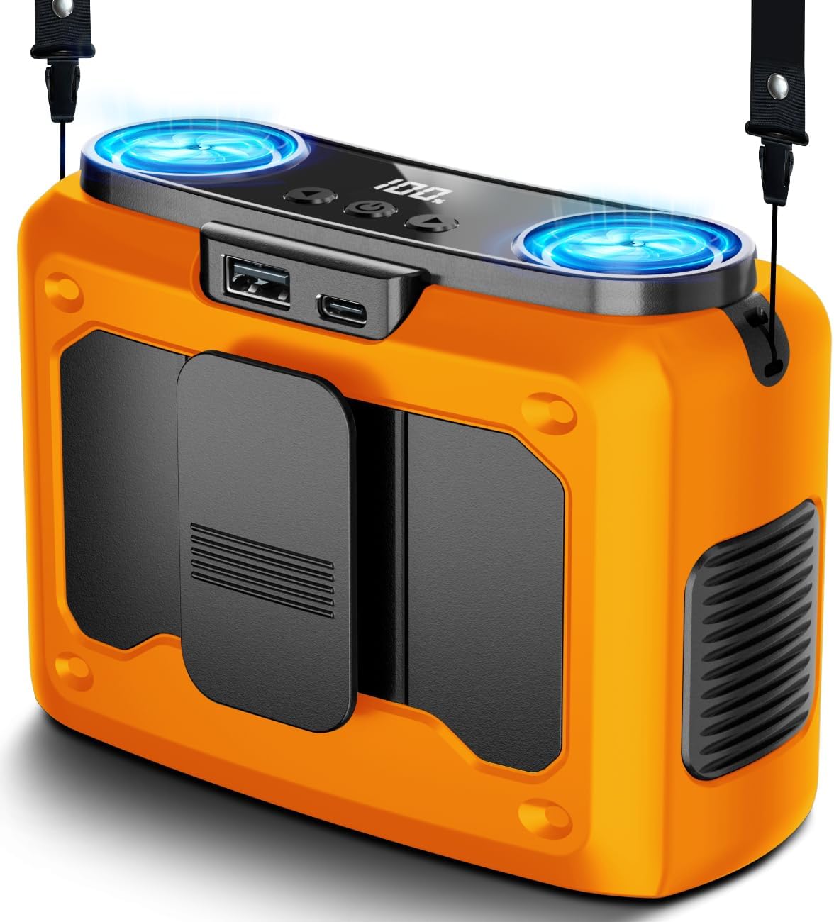 20000mAh Portable Fan with Dual Motors for Ultimate Comfort