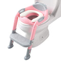 Fedicelly Potty Training Seat Ladder Girls - Adjustable Step Stool
