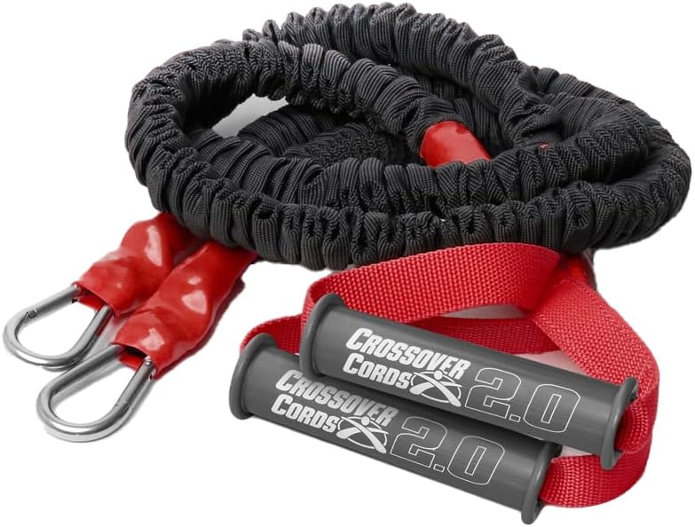 Crossover Cords for Shoulder Resistance and Exercise Bands