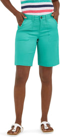Lee Women's Ultra Lux Comfort Flex-to-go Utility Bermuda Short FIT