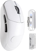 ATTACK SHARK X8 PRO Wireless Gaming Mouse White - 55g Ultra-Light