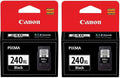 Canon PG-240XL Black Ink Cartridge 2-Pack - Reliable High-Yield Prints