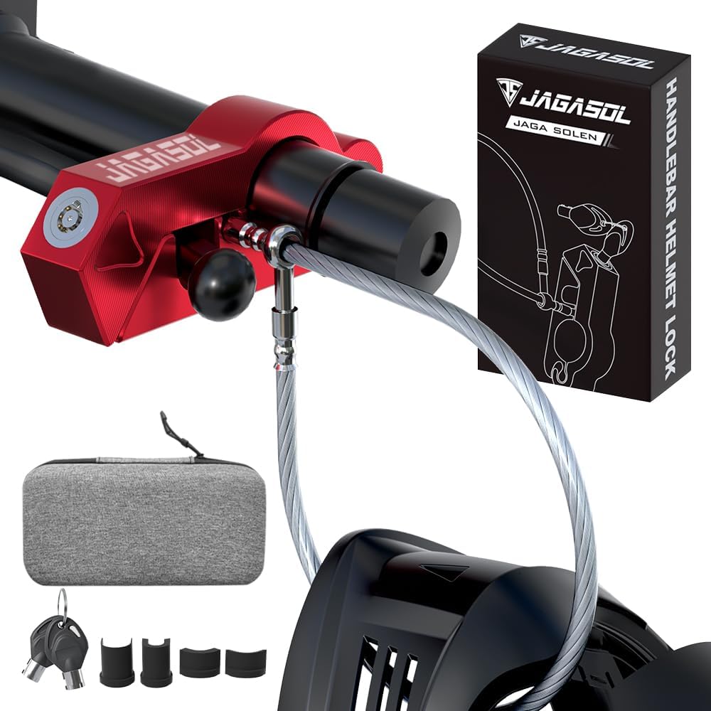 JAGASOL Motorcycle Anti Theft Combo: Secure Your Ride!