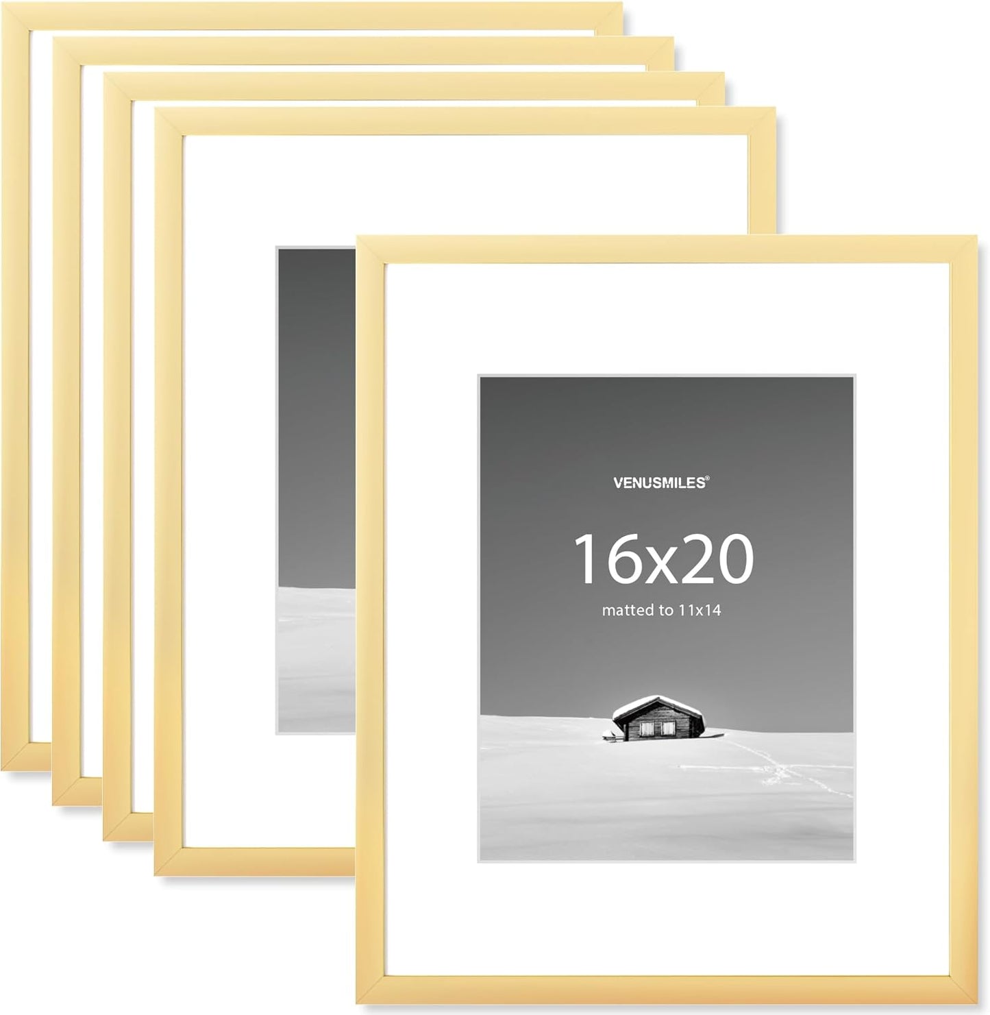 16x20 Picture Frame Set - Versatile Wall Hanging Frames
