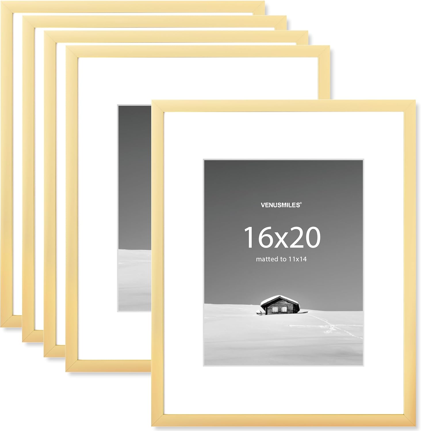 16x20 Picture Frame Set - Versatile Wall Hanging Frames