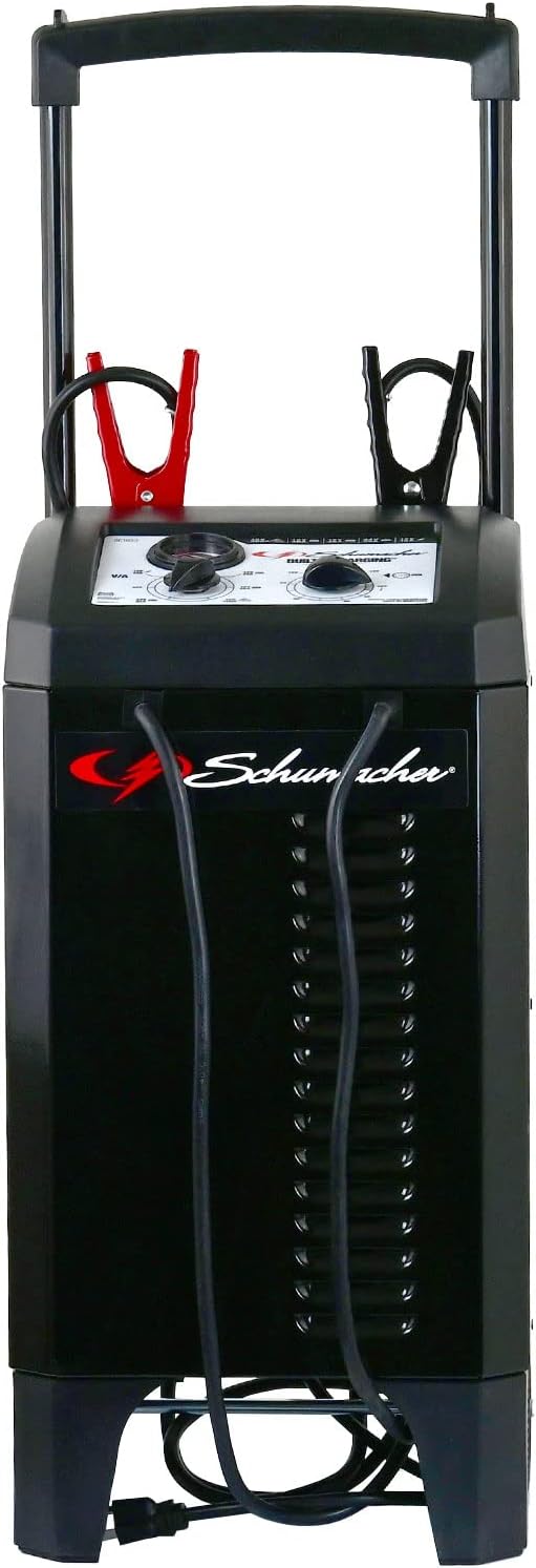 Schumacher 2-in-1 Charger & Starter - Manual Timer, 200 Amps