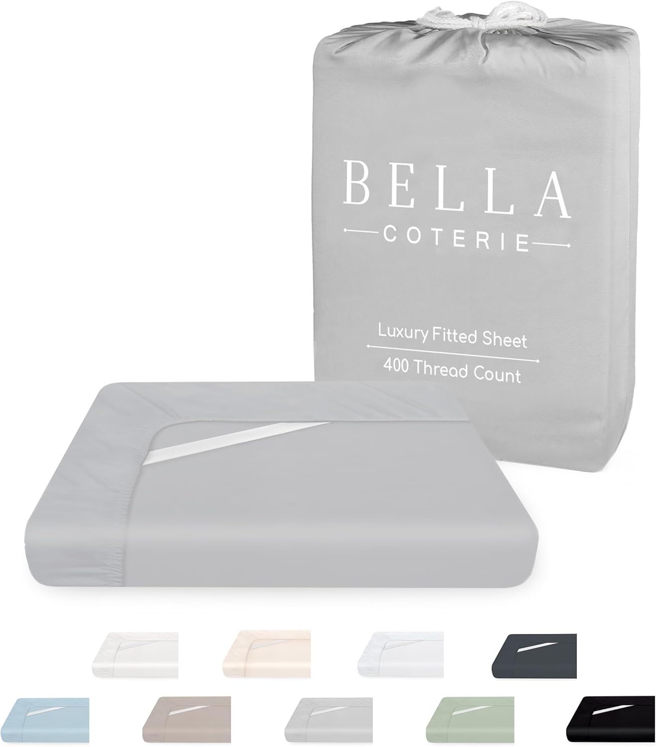 Luxury Bamboo Viscose King Size Fitted Sheet for Comfort