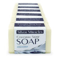 Colloidal Silver Soap 6 Pack - Unscented Gentle Cleansing