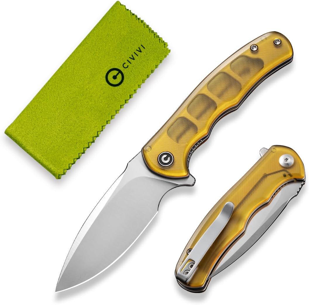 CIVIVI Mini Praxis Pocket Knife: EDC Folding Knife with D2 Blade