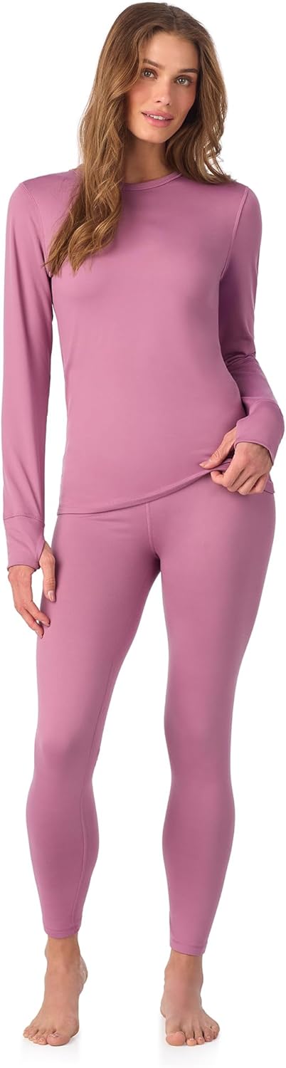 Cuddl Duds Womens Fleece Lined Thermal Base Layer Set Review