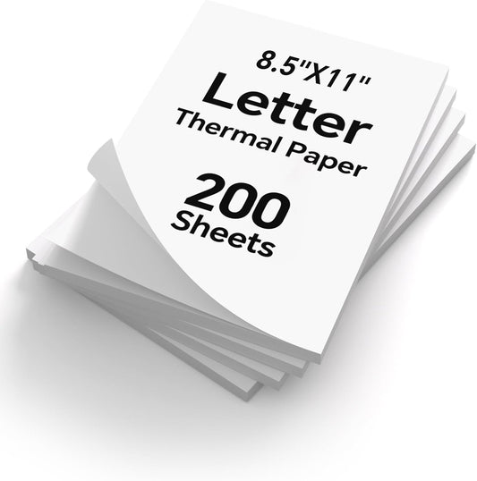 High-Quality 200 Sheets Thermal Paper for Portable Printers